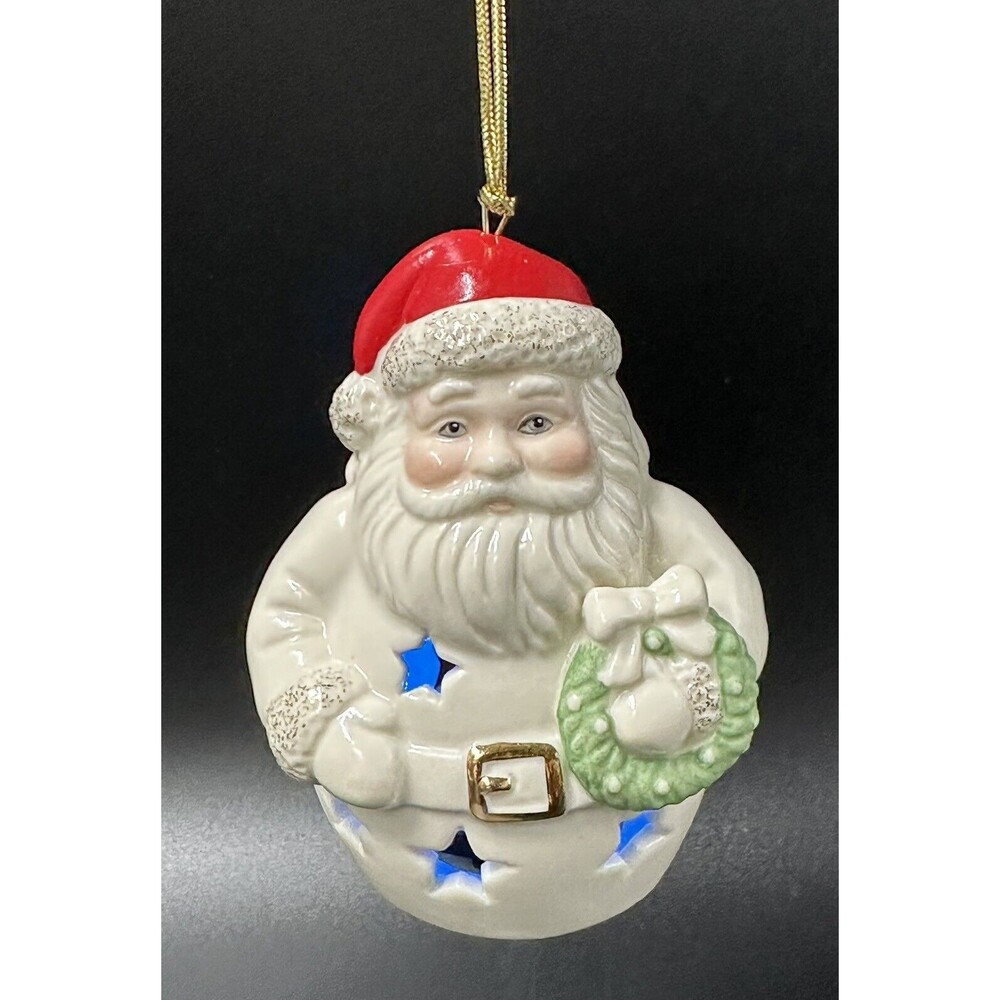 Lenox American by Design Santa Claus Color Changing Lit Santa Ornament NEW - Picture 2 of 16